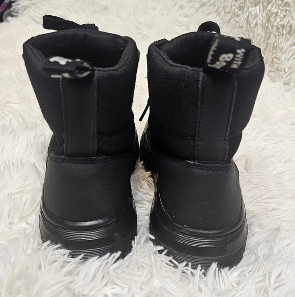 Dr Martens Black Womens Combs Boot Black AW004 6V 04 W - Picture 4 of 12
